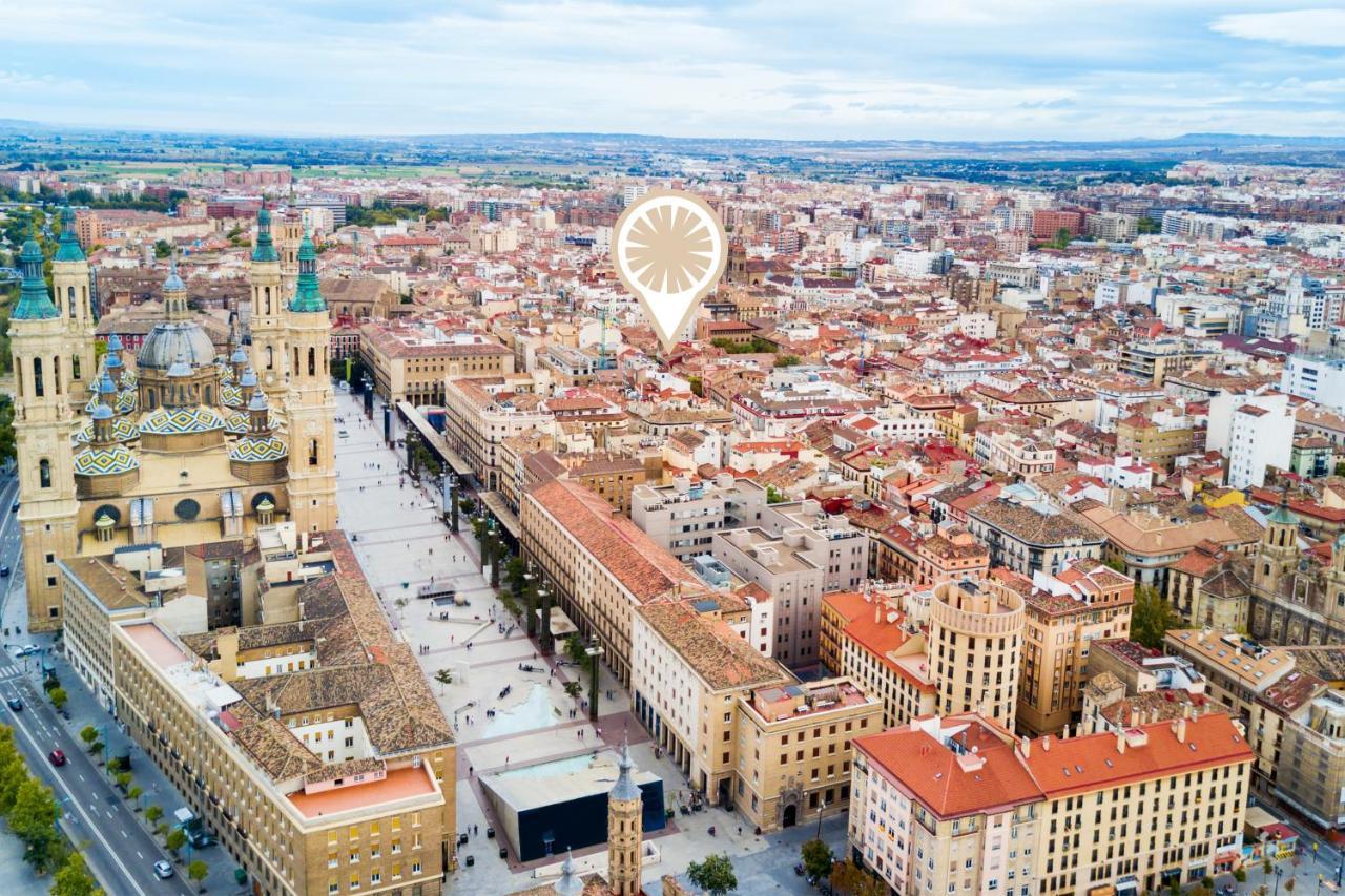 Apartamentos Sabinas Zaragoza Centro ภายนอก รูปภาพ